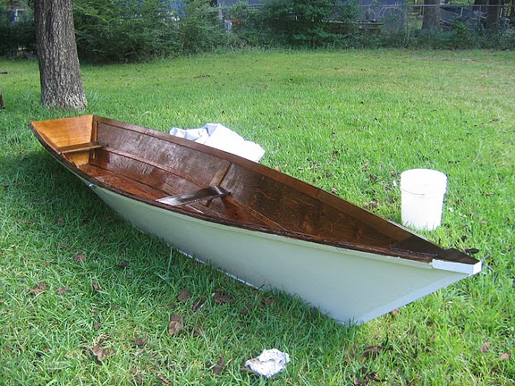 Sea Skiff - 13' 9 in boat, that can be rowed, or powered by an inboard 