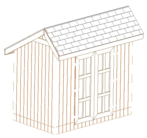 Storage Shed Plans 10X12